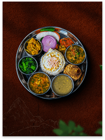 Nepali thali set